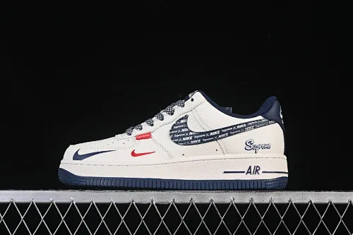 All categories Nk Air Force 1 Air Force series Nk Air Force 1 Low Air Force low top Nike Air Force 1'07 Low joint off-white camouflage red and blue hook Air Force 1 low-top casual sneakers XD2588-609